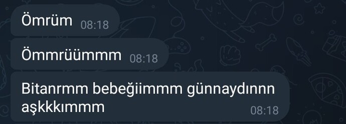 Günaydın mesajı almayı beklediğiniz özel biri var mı?