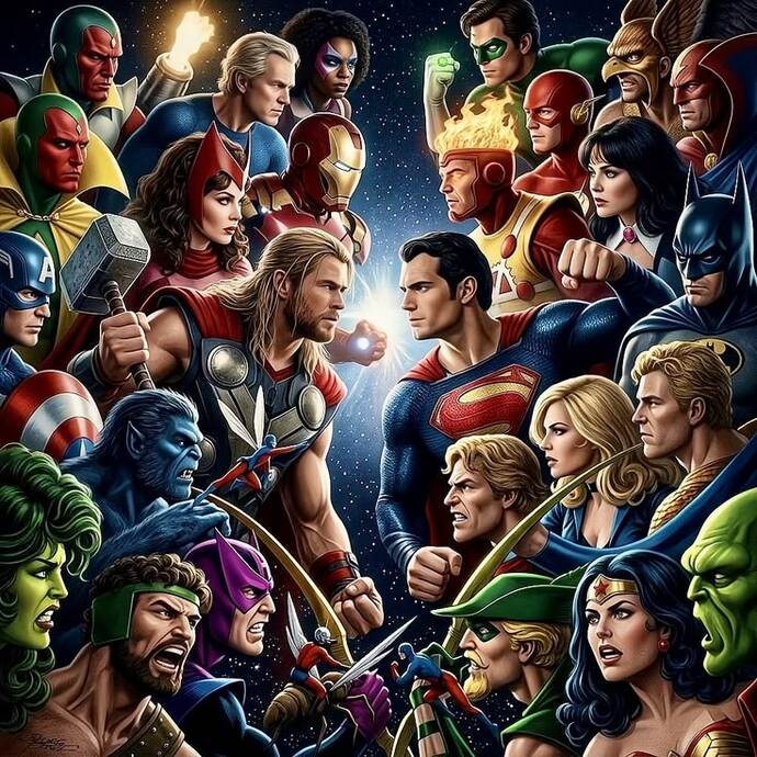 DC yapımlarını mı yoksa Marvel yapımlarını mı daha çok seviyorsunuz?