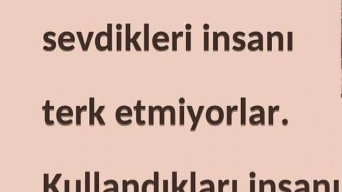 Hiç terkedildiniz mi?