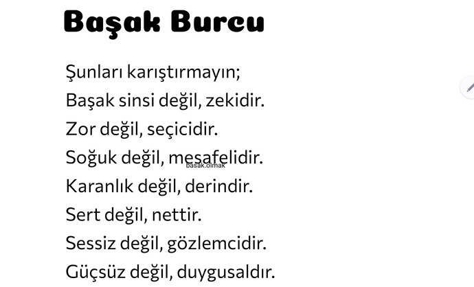 Neden başak burcunu sevmiyorlar?