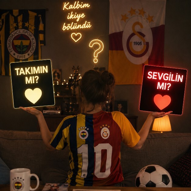 Takımın mı, sevgilin mi deseler hangisini seçerdin 😅?