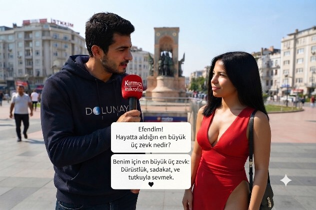 Hayatta en zevk aldığınız üç şey nedir?