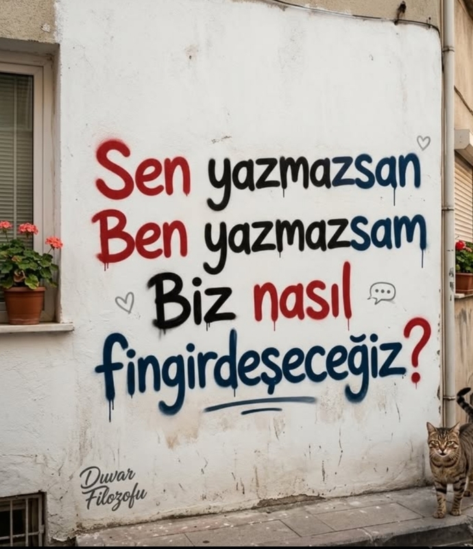 Yazmayan kişiye yazmazsan nasıl çıkart karanlıklar aydınlığa?