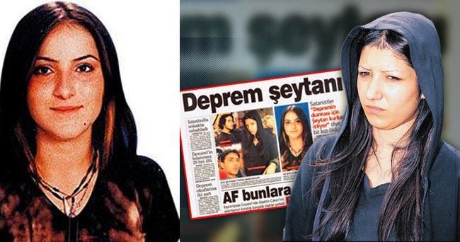 Soldaki öldürülen kız