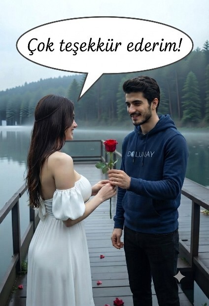 Verince veya alınca mutlu olduğun şeyler var mı?
