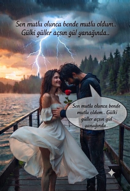 Verince veya alınca mutlu olduğun şeyler var mı?