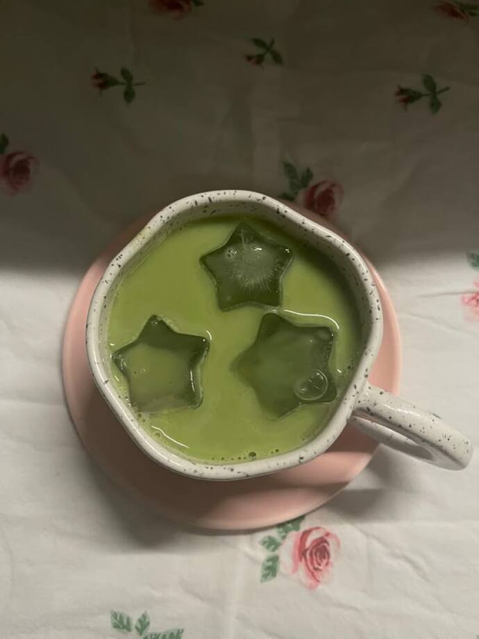Matcha ile aşk yaşıyorum.