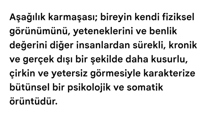 Sürekli kendimi çirkin ve yetersiz hissetmekten nasıl kurtulurum, ne yapabilirim?