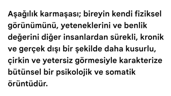 Sürekli kendimi çirkin ve yetersiz hissetmekten nasıl kurtulurum, ne yapabilirim?