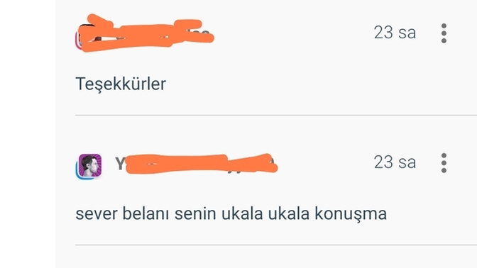 Olumsuz dönüşlerde tepkiniz nasıl olur?
