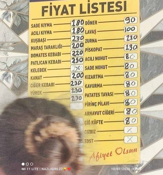 Kalori dahil değilken henüz smsmsd 🫴💚