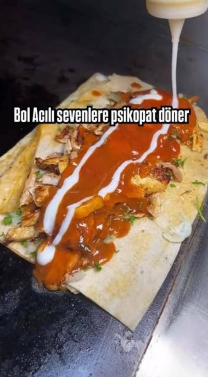 Psikopat döner denediniz mii?