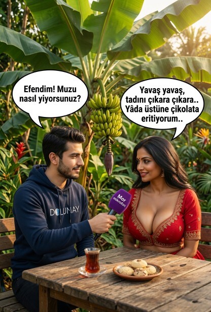Muzu nasıl yiyorsunuz, muzlu olan neyi seviyorsunuz?