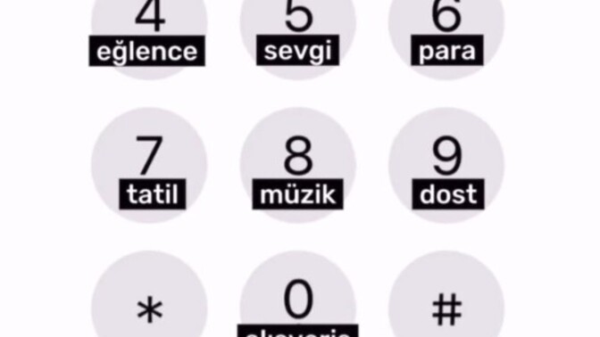 Telefon numaranızın son iki hanesine göre neye ihtiyacınız var?