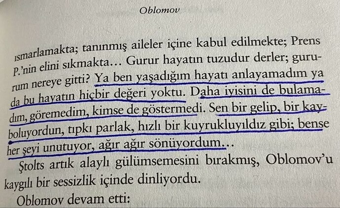 Benimle bir kitap alıntısı paylaşır mısın?
