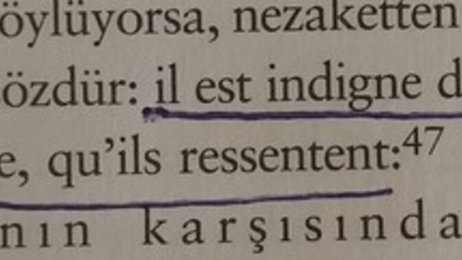 Benimle bir kitap alıntısı paylaşır mısın?