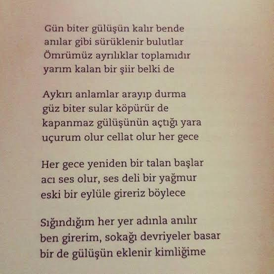 Anneme ne söylerdim kızdığında.. yapma böyle gülüşün eklesin bana diye.. hey gidi zaman büyük bir katilsin...