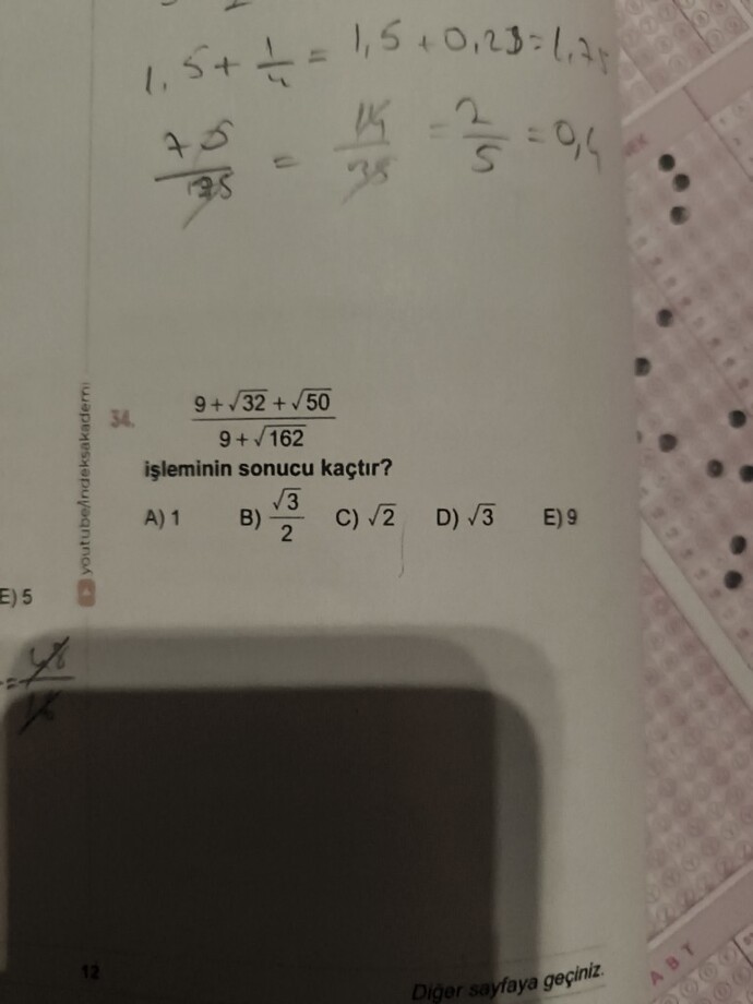 Matematik zekaniz iyi mi, hesap makinesi olmadan kafadan hesap yapabiliyor musunuz?