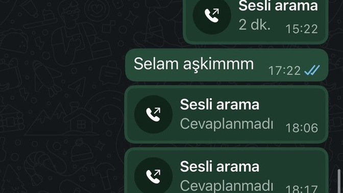 Çok ilgisiz değil mi bana karşı?