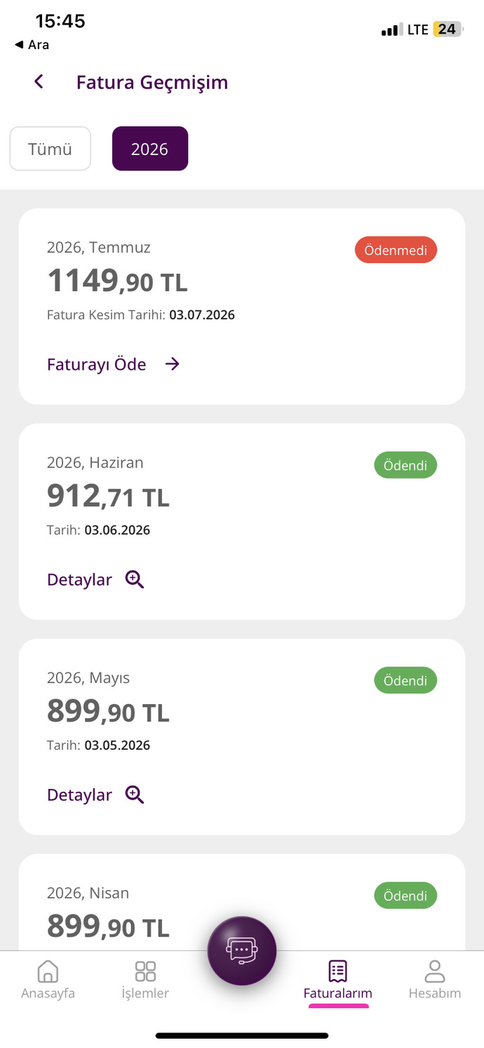 Ev İnterneti için hangi operatörü kullanıyorsunuz?