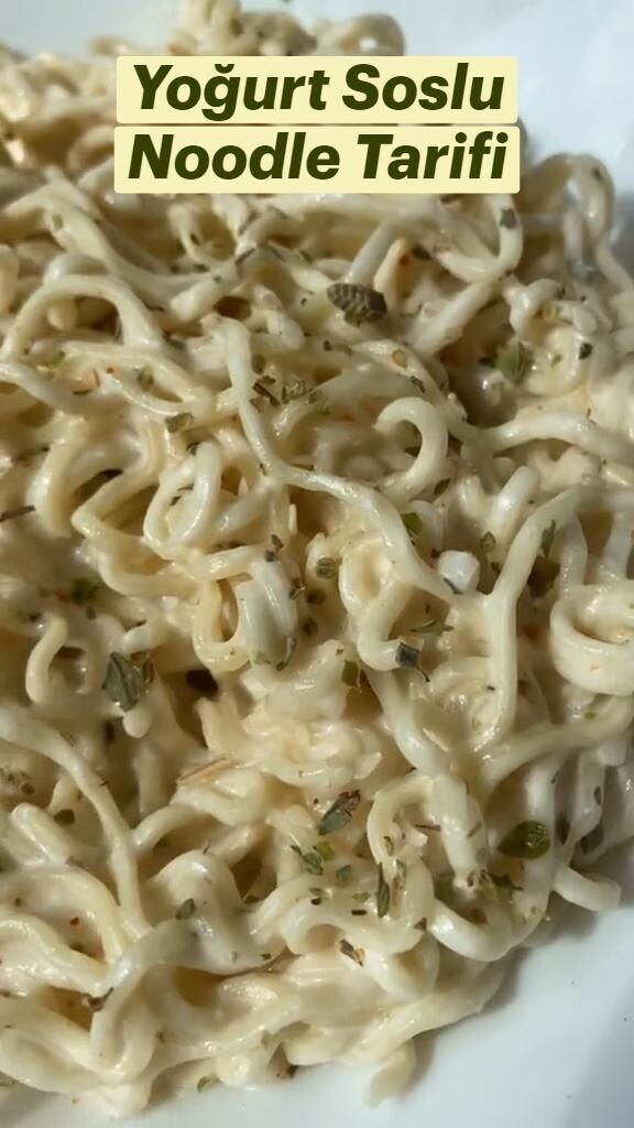 Yoğurtlu makarna mı noodle mı?