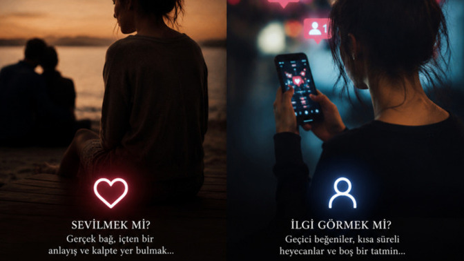 Sizce günümüzde insanlar sevilmek mi istiyor, yoksa sadece ilgi görmek mi?