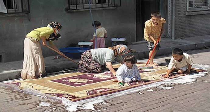 Halı yıkadın mı hiç?