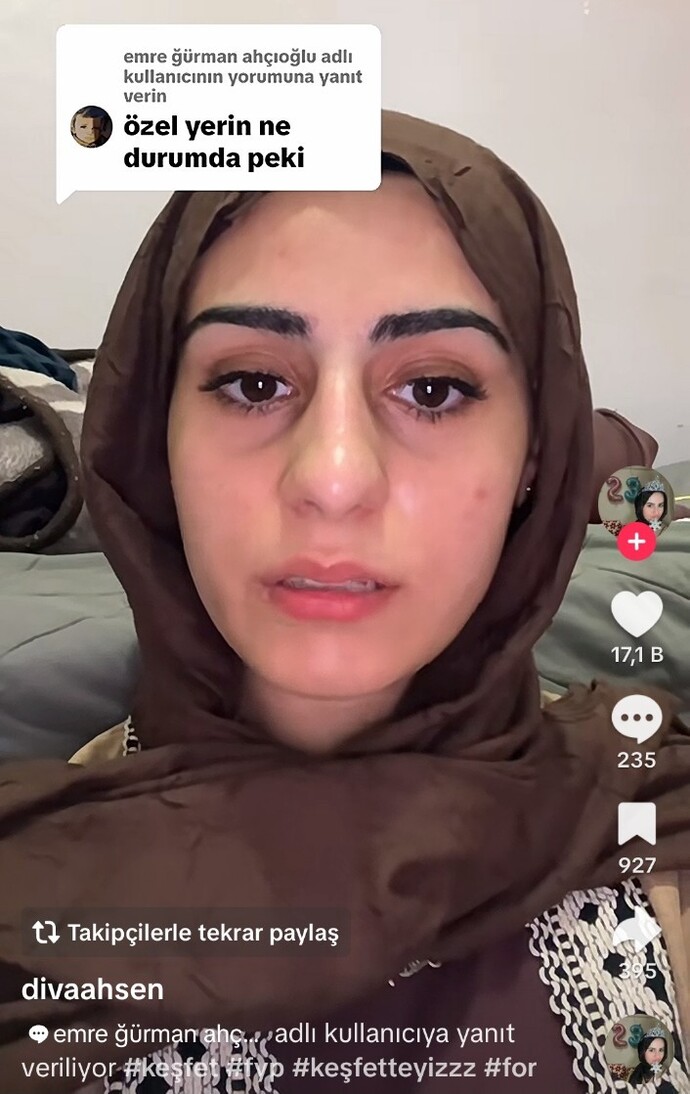 Sosyal medyada hiç tanımadığı kadına böyle şeyler yazanlar ne yasiyor?