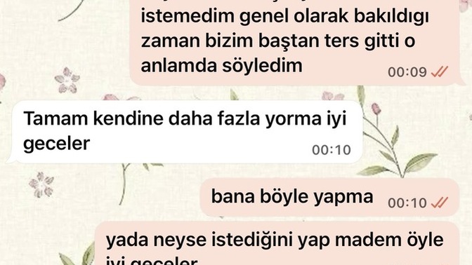 Sohbette kim suçlu?