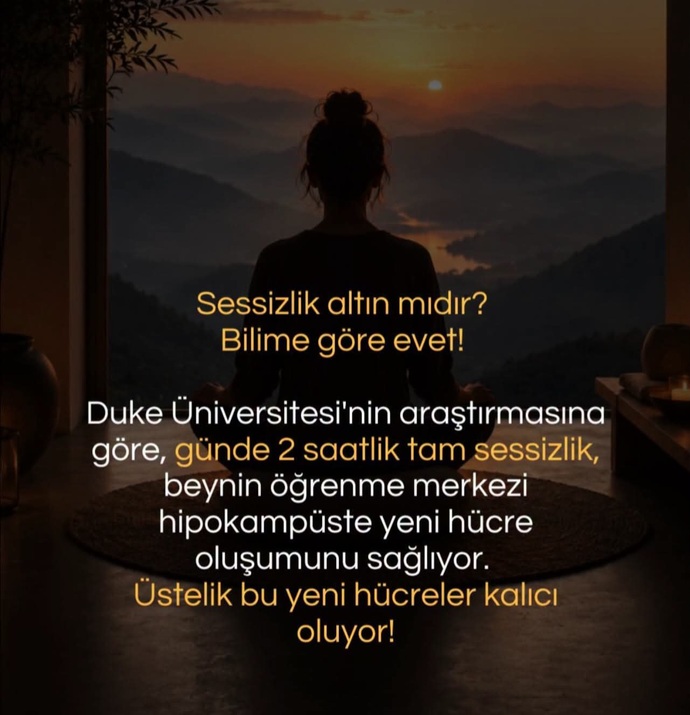 🙇♀️ Söz gümüş sükut altındır demediler mi. Bak bilimde onay vermiş?