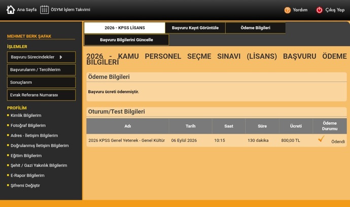 Başka yapmam gerek bişeyvar mı başvurmak için?