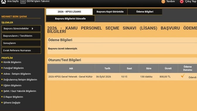Başka yapmam gerek bişeyvar mı başvurmak için?