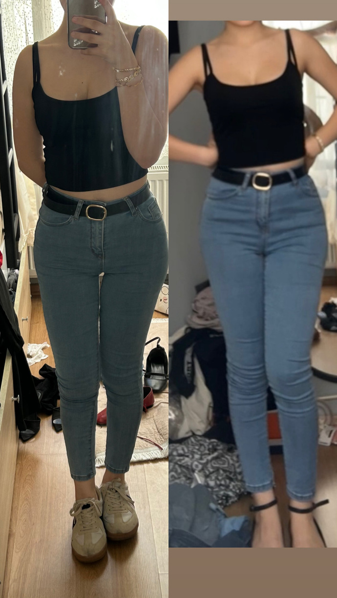 bunda pantolon eski model kaldı gibi