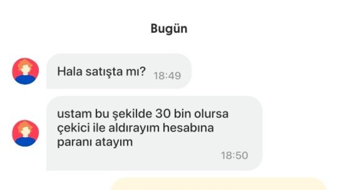 Arabanın sahibi sizce edepli miymiş?