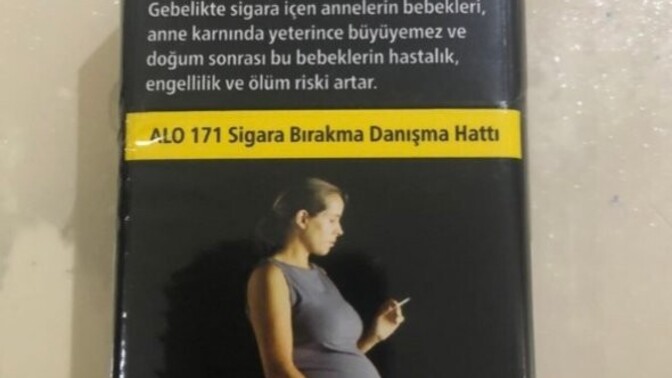 Eşime marketten sigara aldım ama üstündeki yazıdan dolayı tedirgin oldum, sizce eşime vereyim mi?