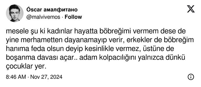 Kadınlar mı daha fedakar yoksa erkekler mi?