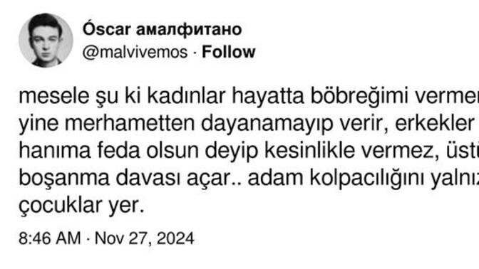 Kadınlar mı daha fedakar yoksa erkekler mi?