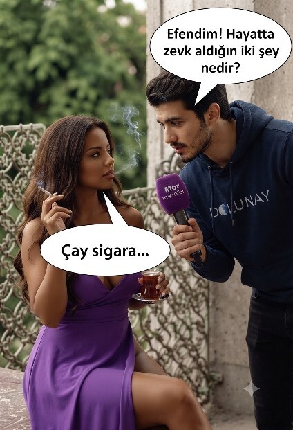 Onu yapınca çok zevk alıyoum dediğiniz şey nedir?
