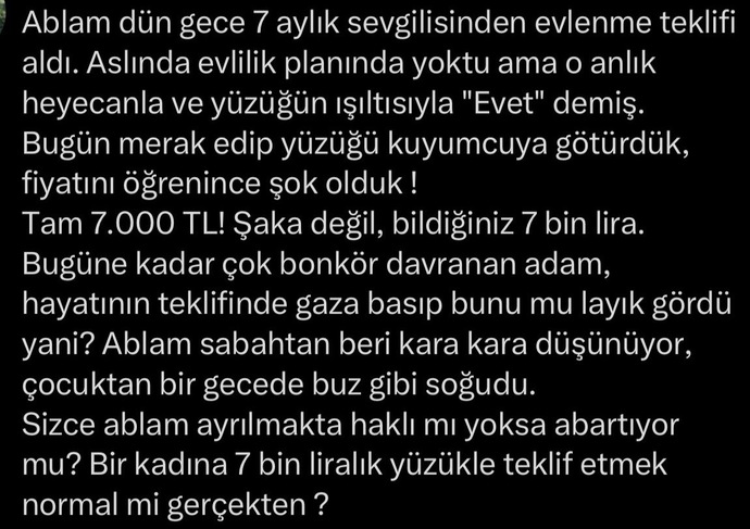 İlişkilerde maddiyat sizin için ne kadar önemli?