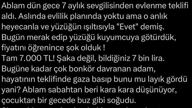 İlişkilerde maddiyat sizin için ne kadar önemli?