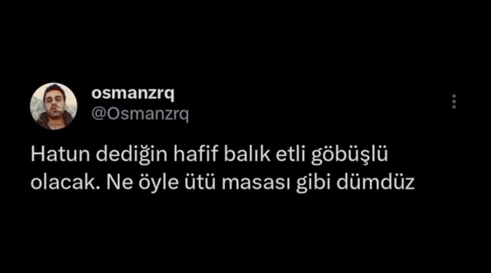 Zayıf kadın mı, hafif balık etli kadın mı?