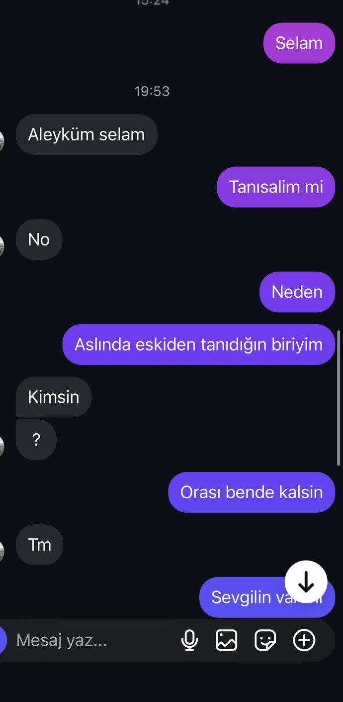Erkek arkadaşıma fakeden yazdım sevgilisi olduğunu neden söylemiyor sizce?
