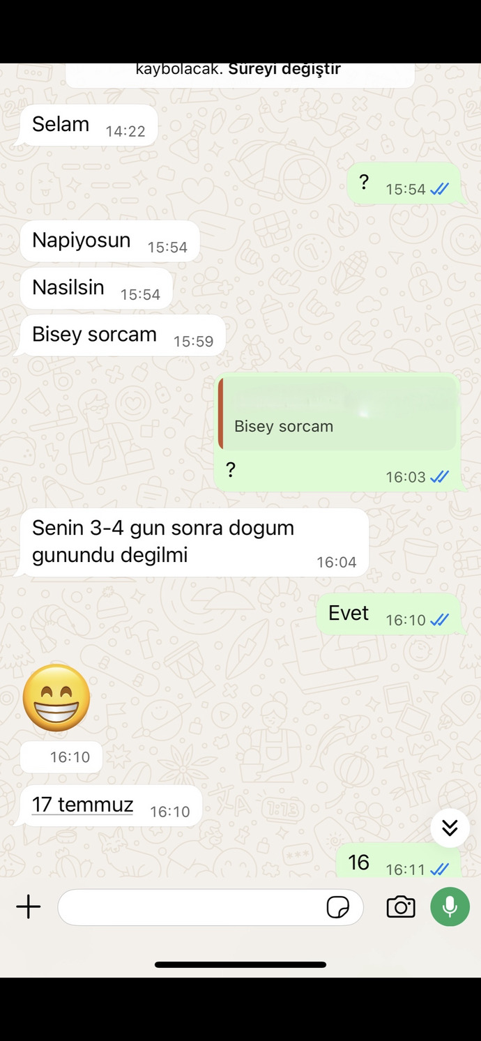 Dün daha buluşmadan tartıştığımız kişi bugün hiçbir şey olmamış gibi yazıyorsa amacı ne olabilir?