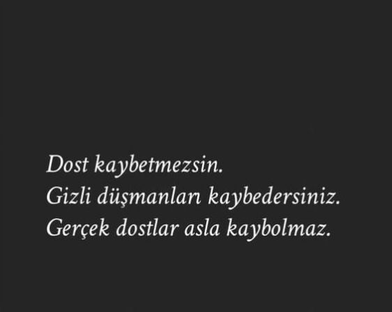 Size göre dostluk nedir?