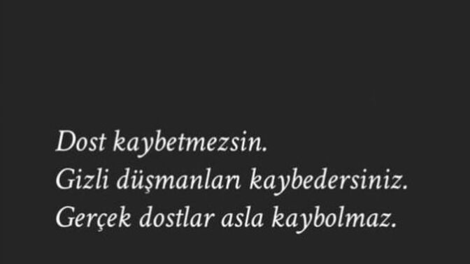 Size göre dostluk nedir?