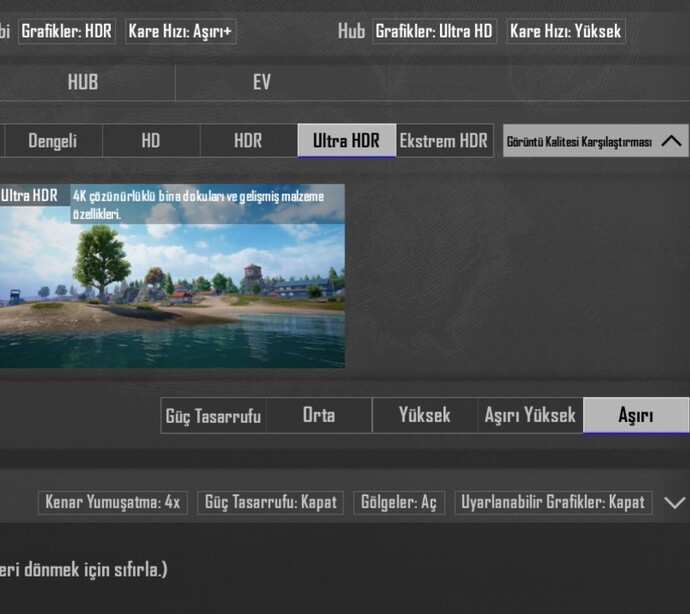 PUBG Mobile oynuyor musunuz oynadığınız cihaz maksimum hangi grafik destekliyor?