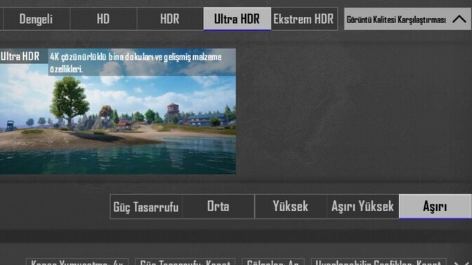 PUBG Mobile oynuyor musunuz oynadığınız cihaz maksimum hangi grafik destekliyor?