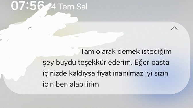 Bedava pasta aldırsam mı yüzsüzlük mü olur yoksa okuyun👇?