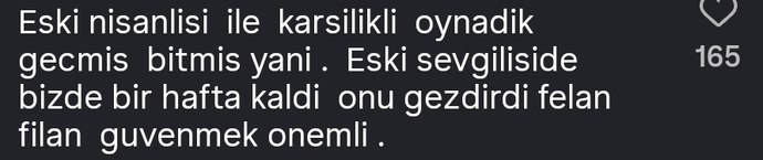 Sizce eşiniz eski sevgili ile görüsebilir mi?