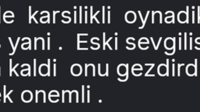 Sizce eşiniz eski sevgili ile görüsebilir mi?
